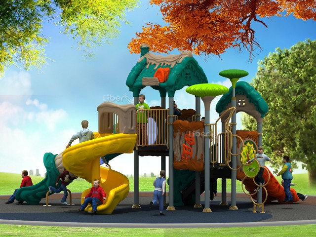 New Children Outdoor Play Structure